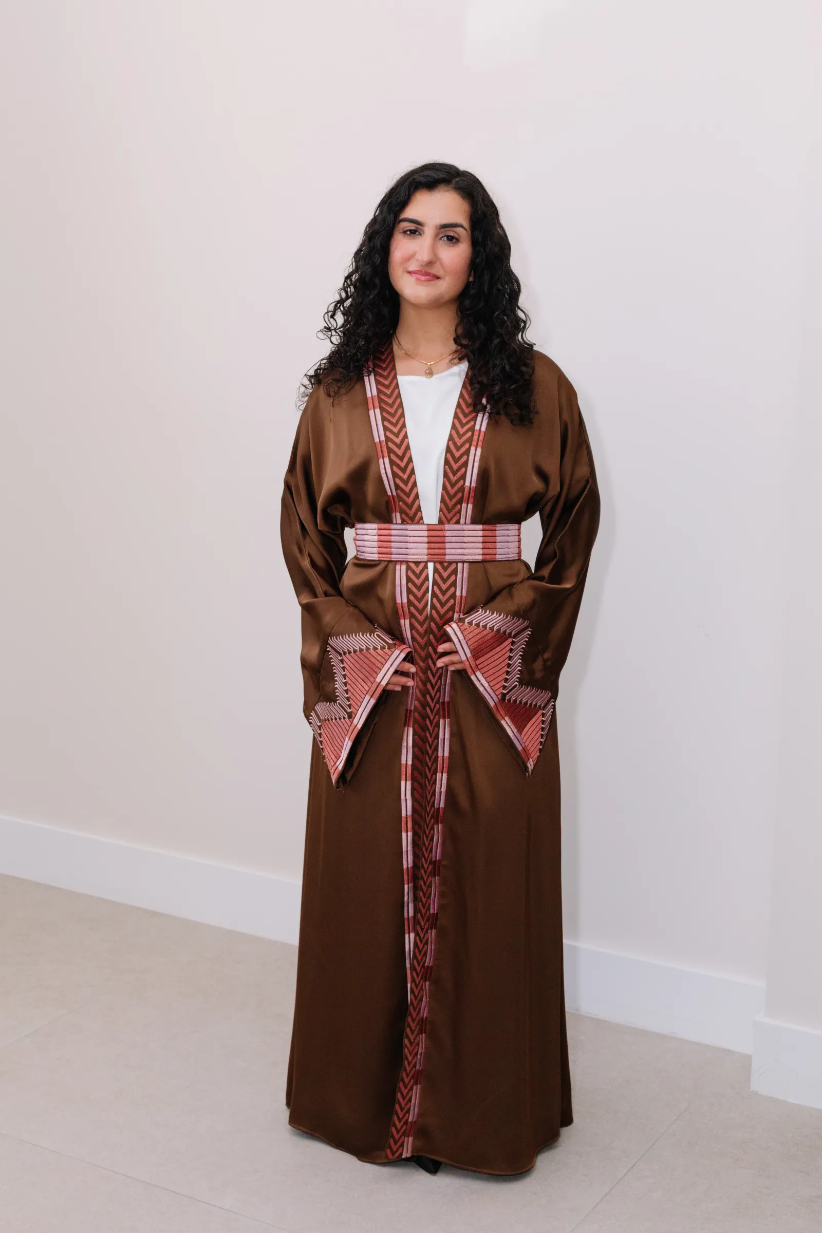 Brown Horizon Abaya
